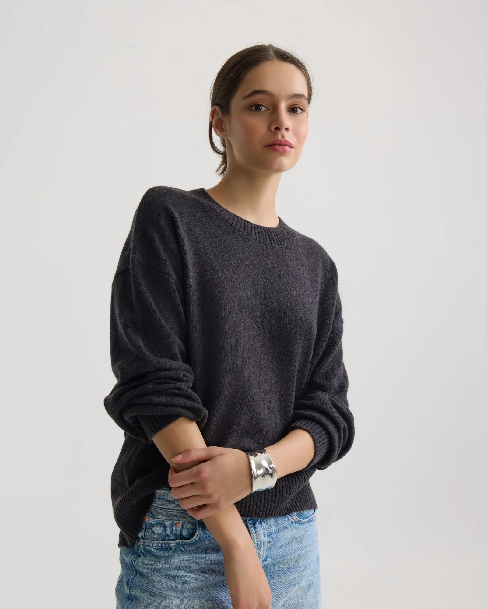 Toni Cashmere Blend Crew Neck - Image 16