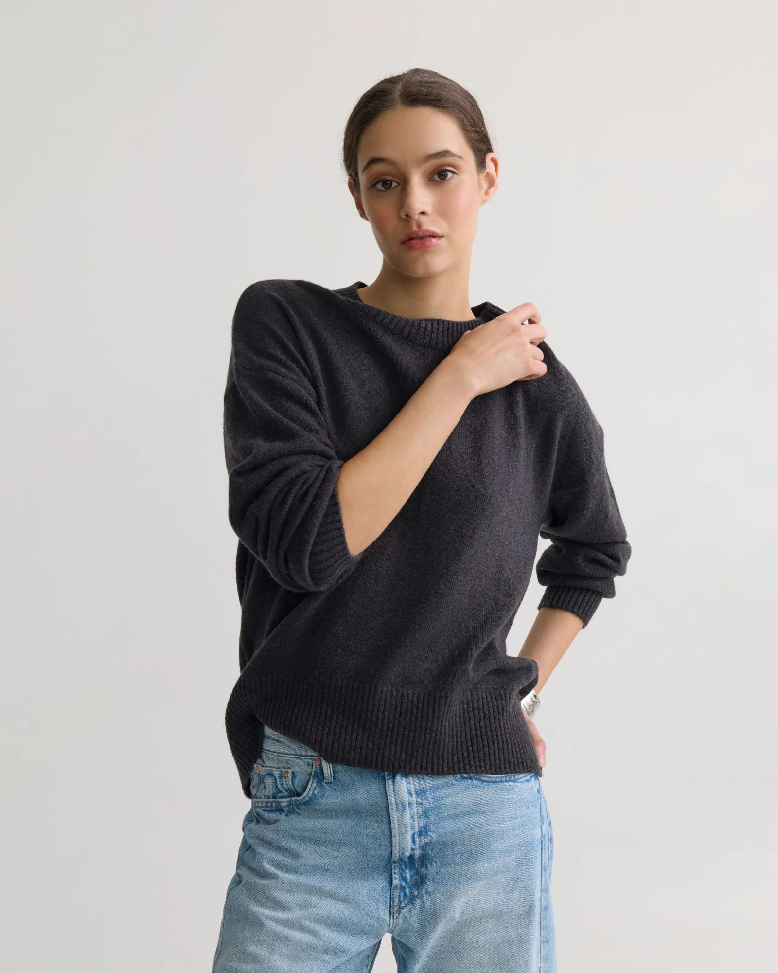 Toni Cashmere Blend Crew Neck - Image 17