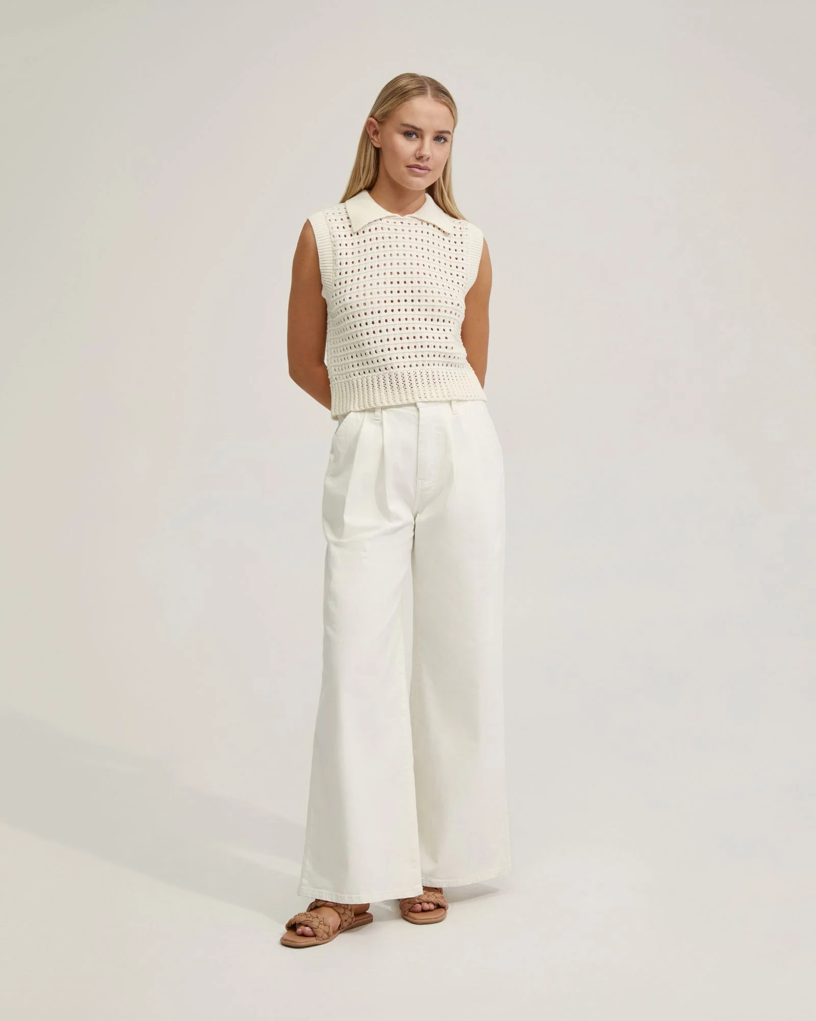 Tory Cotton Knitted Vest - Image 11