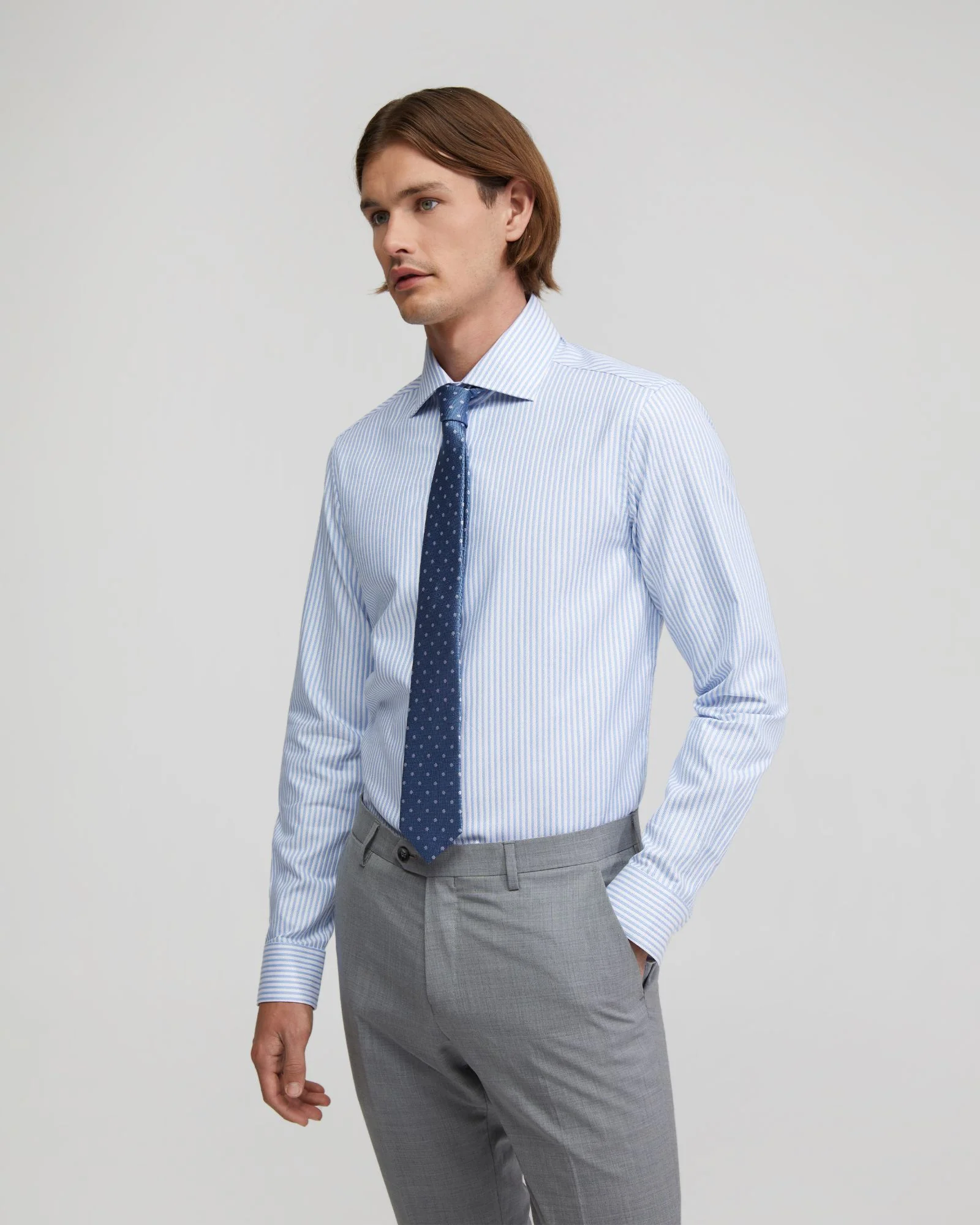Trafalgar Cotton Striped Shirt - Image 2