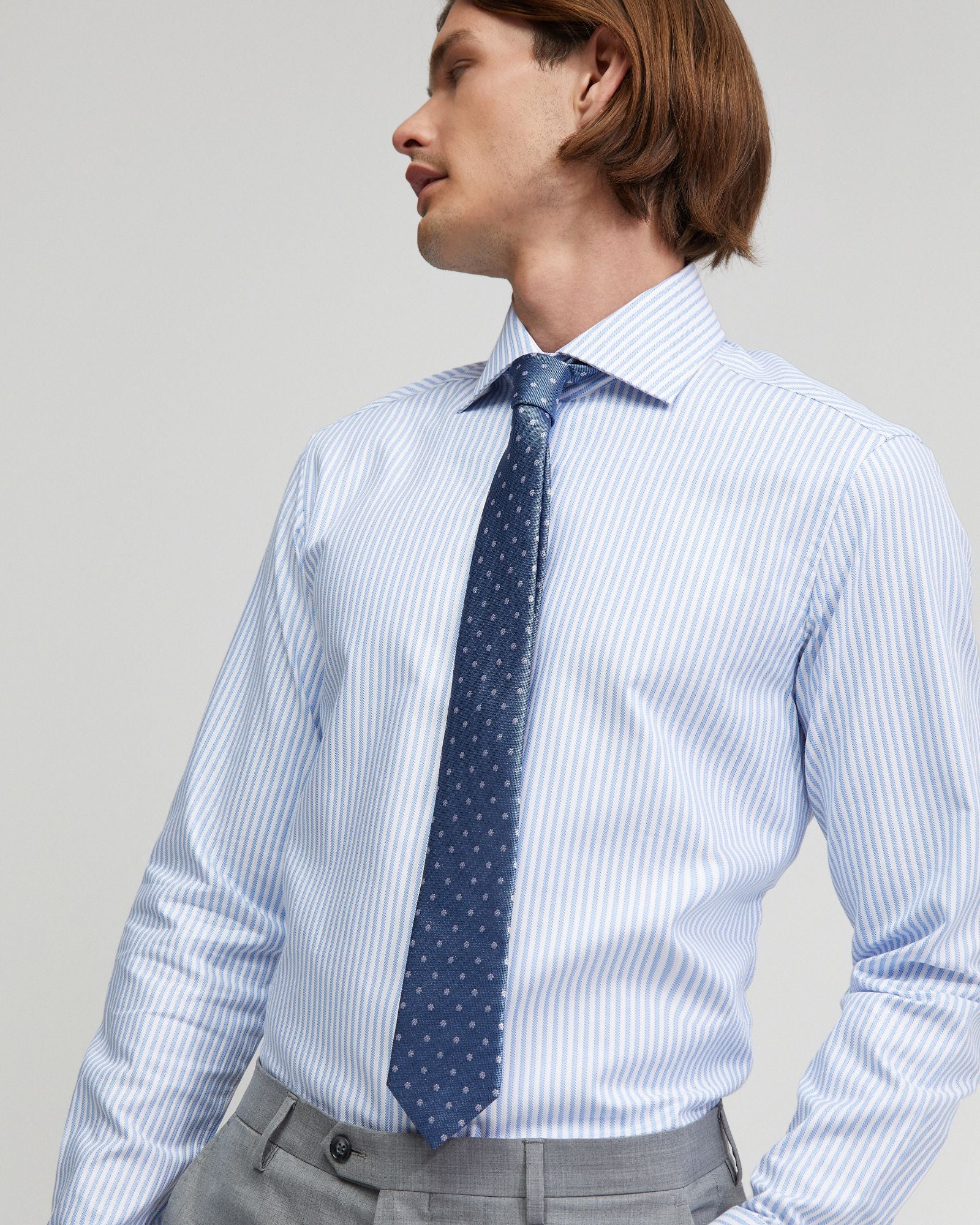 Trafalgar Cotton Striped Shirt - Image 4