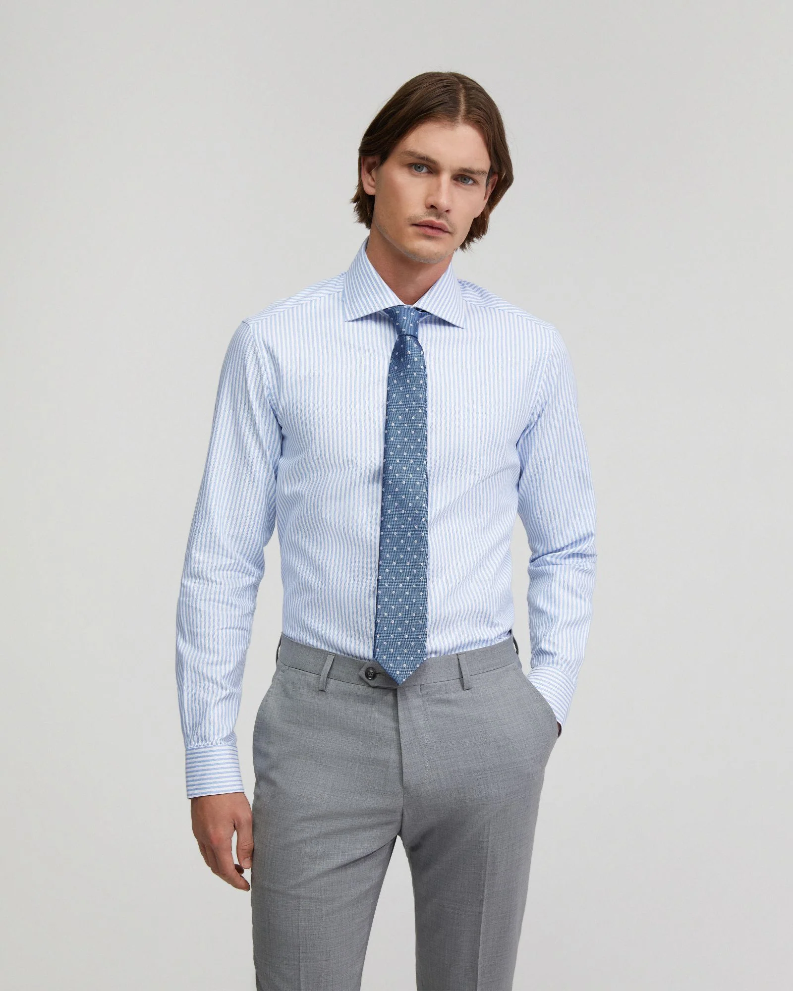 Trafalgar Cotton Striped Shirt - Image 5