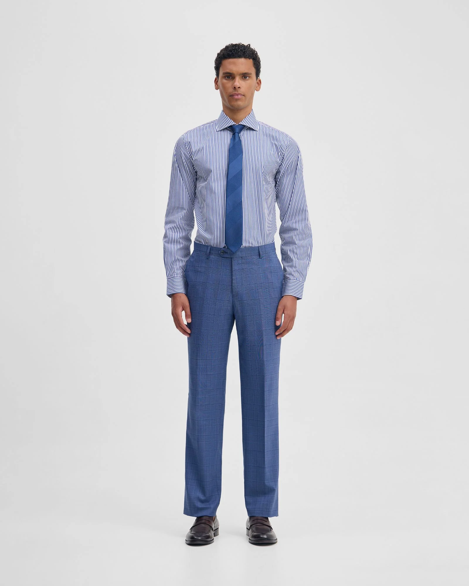 Trafalgar Slim Fit Stripe Shirt - Image 2