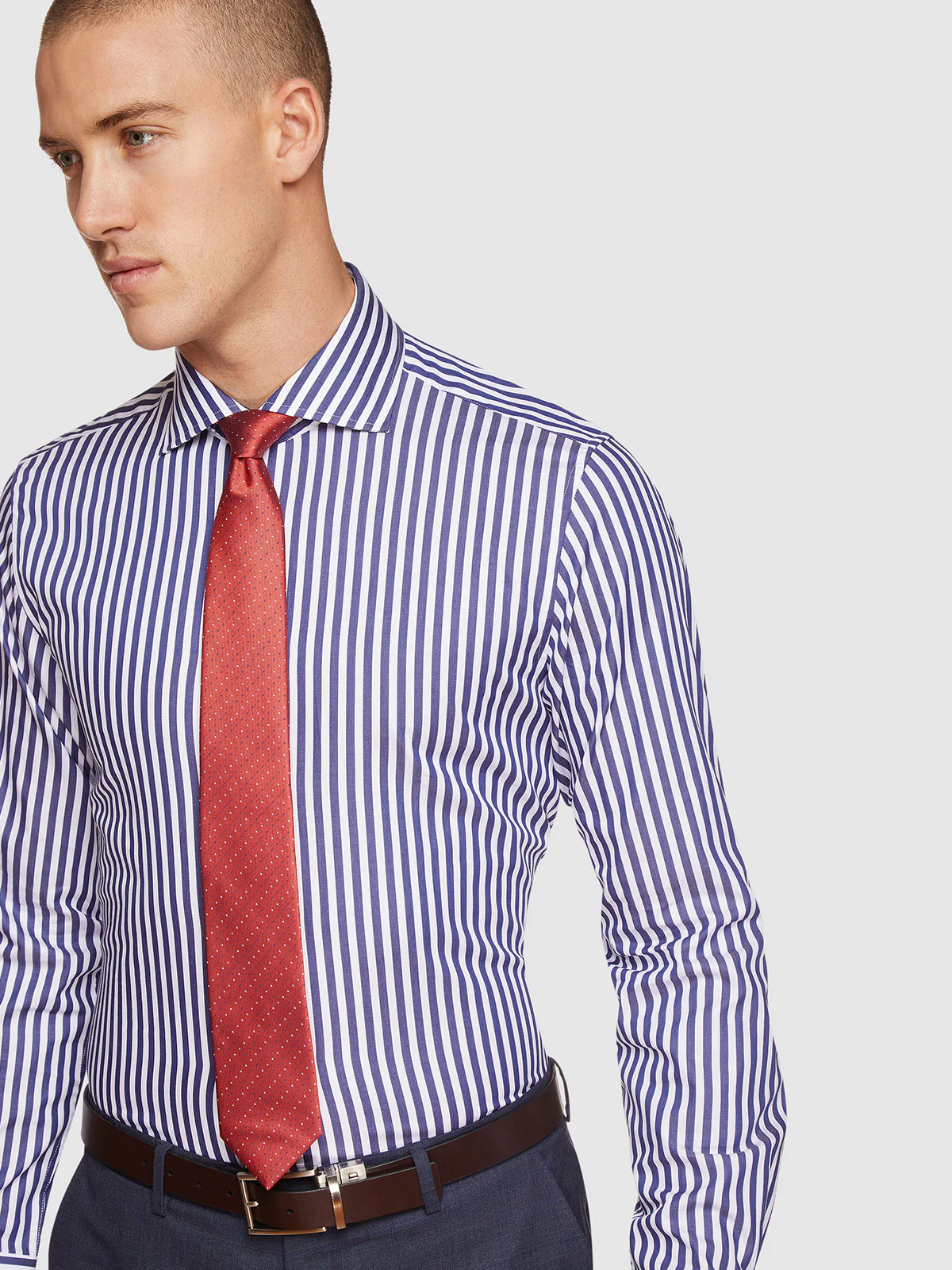 Trafalgar Striped Shirt - Image 10
