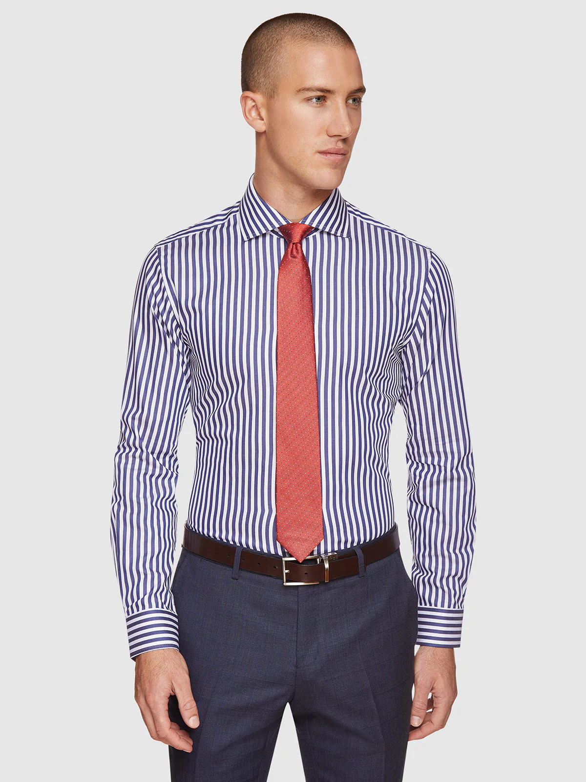 Trafalgar Striped Shirt - Image 8
