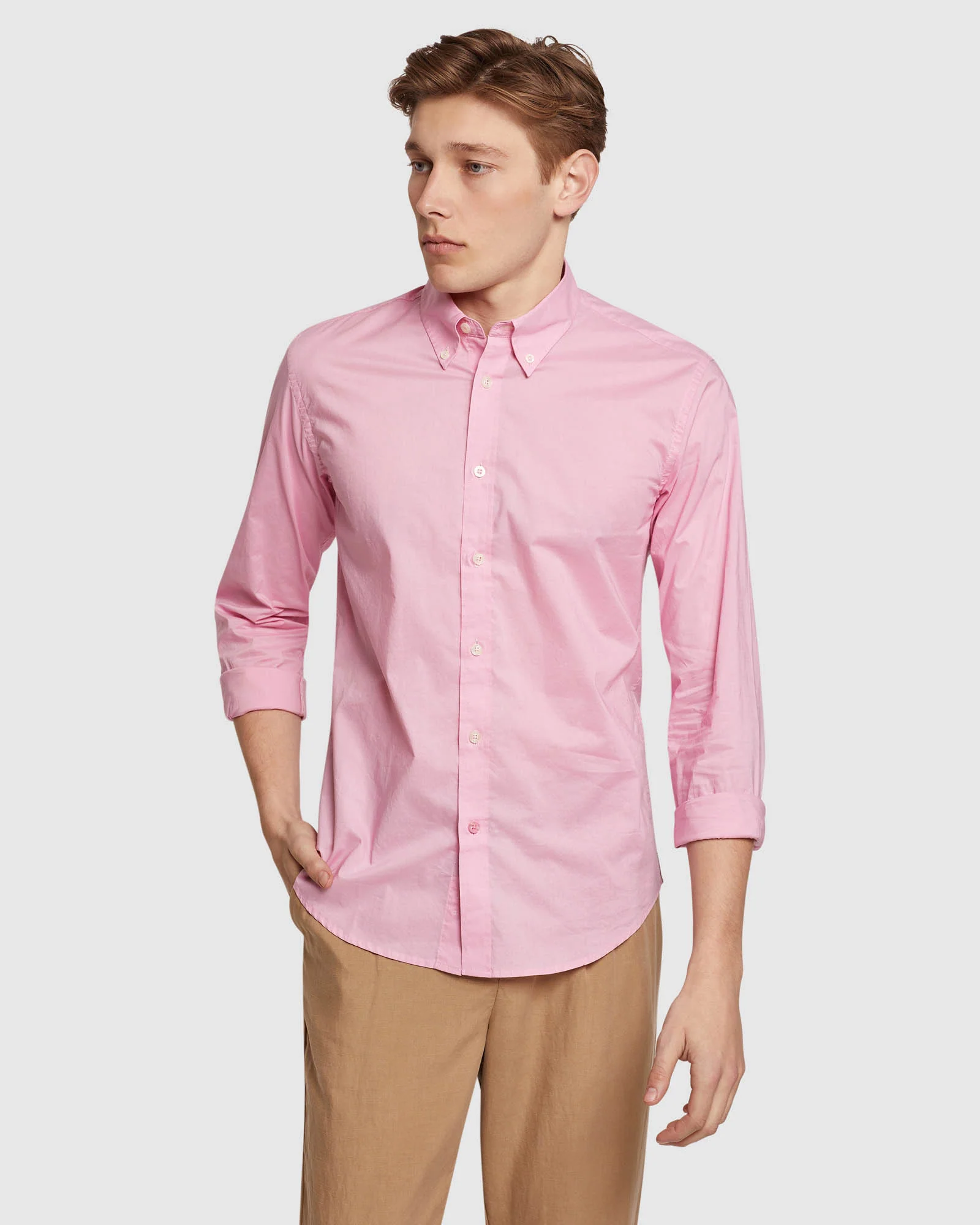Uxbridge Button Down Poplin Shirt - Image 23