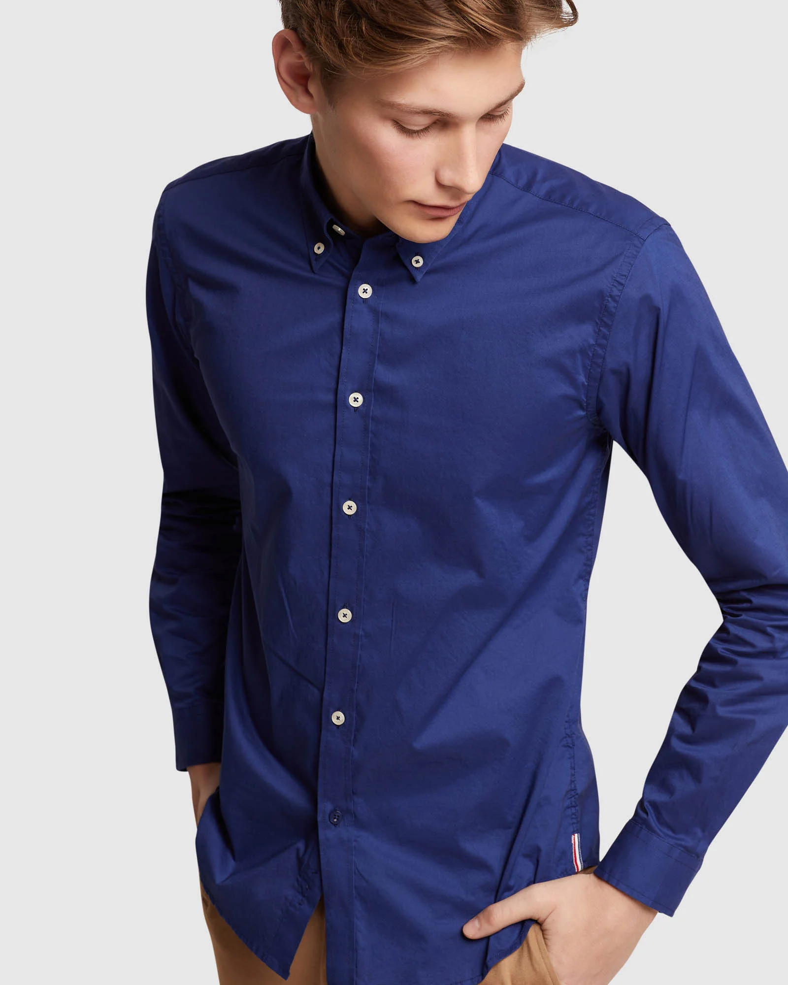 Uxbridge Button Down Poplin Shirt - Image 7