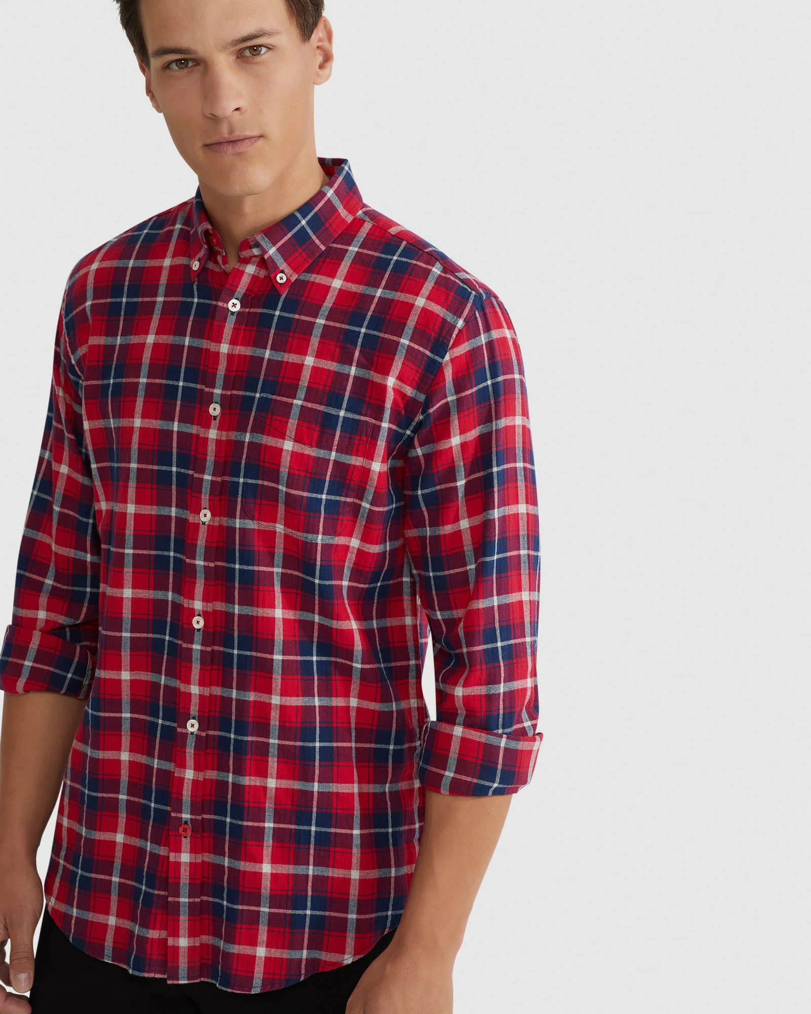 Uxbridge Flannel Check Shirt - Image 4