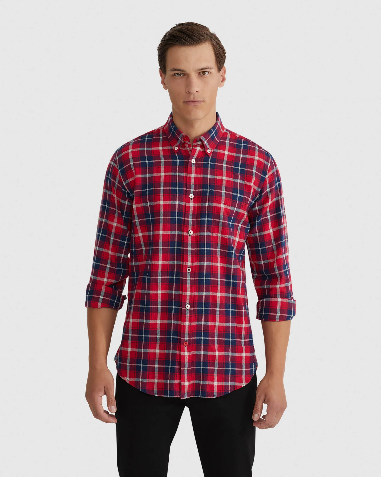 Uxbridge Flannel Check Shirt - Image 5