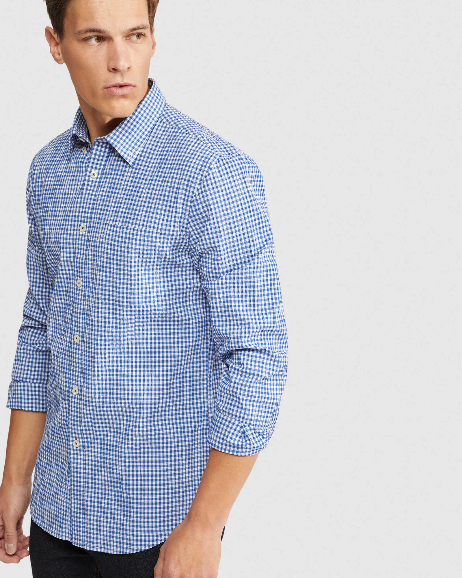 Uxbridge Seerscker Check Rg Shirt - Image 4