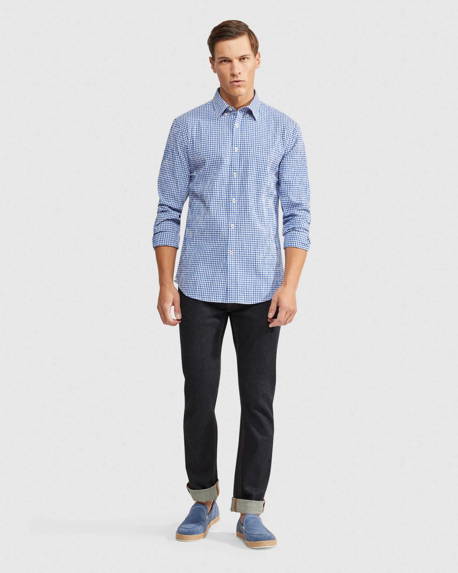 Uxbridge Seerscker Check Rg Shirt - Image 5