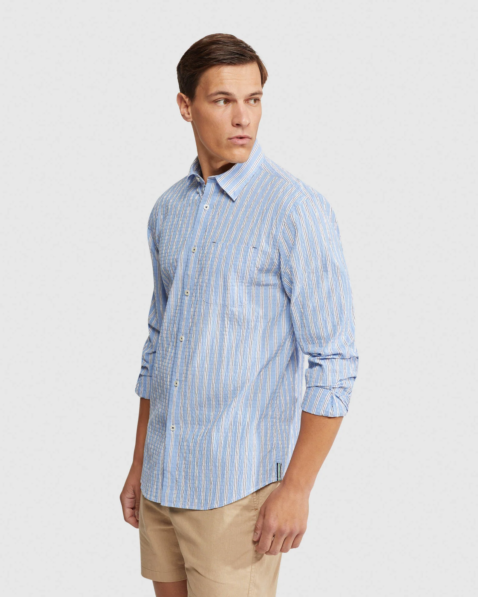 Uxbridge Seersckr Striped Shirt - Image 2