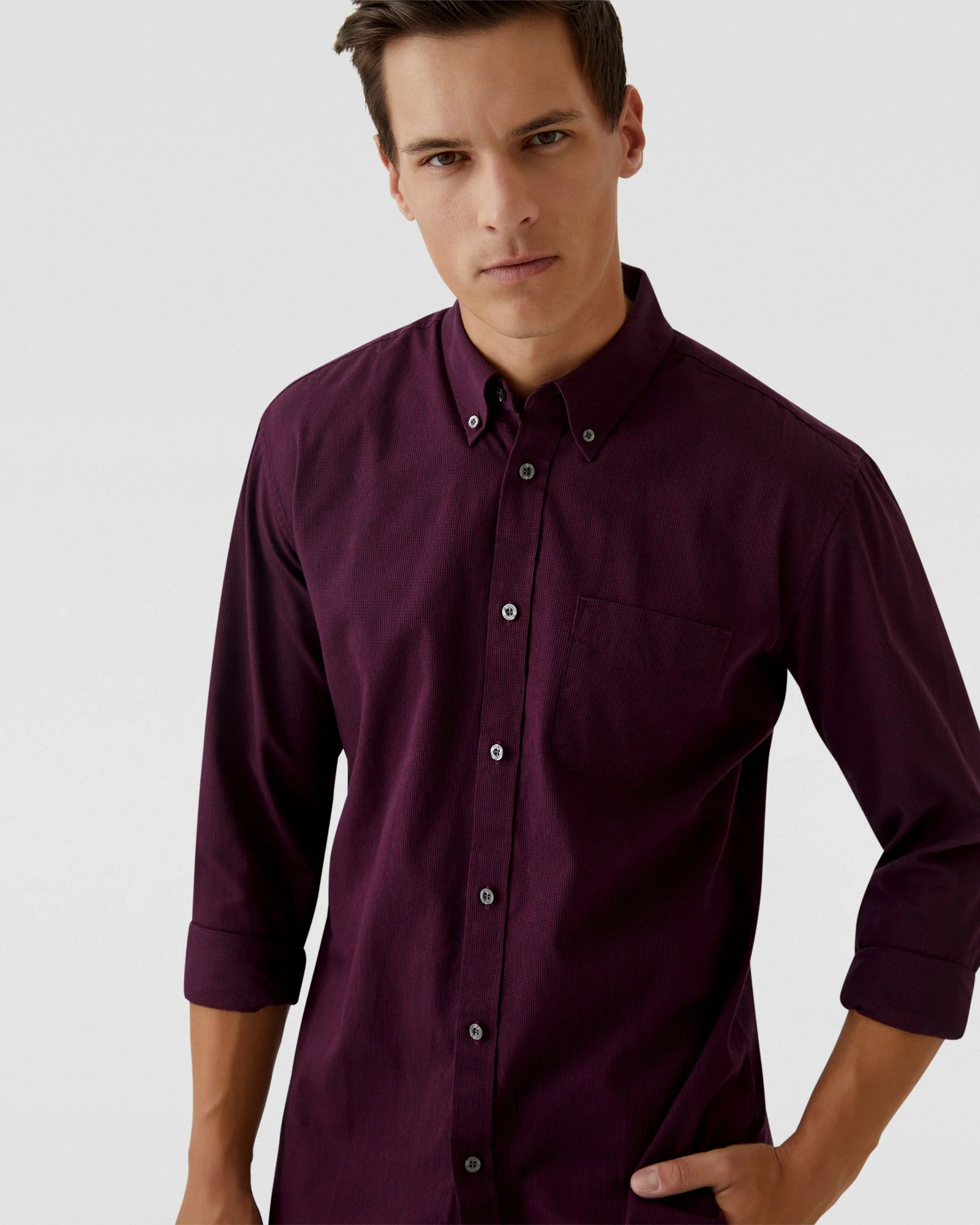 Uxbridge Regular Fit Cotton Shirt - Image 4
