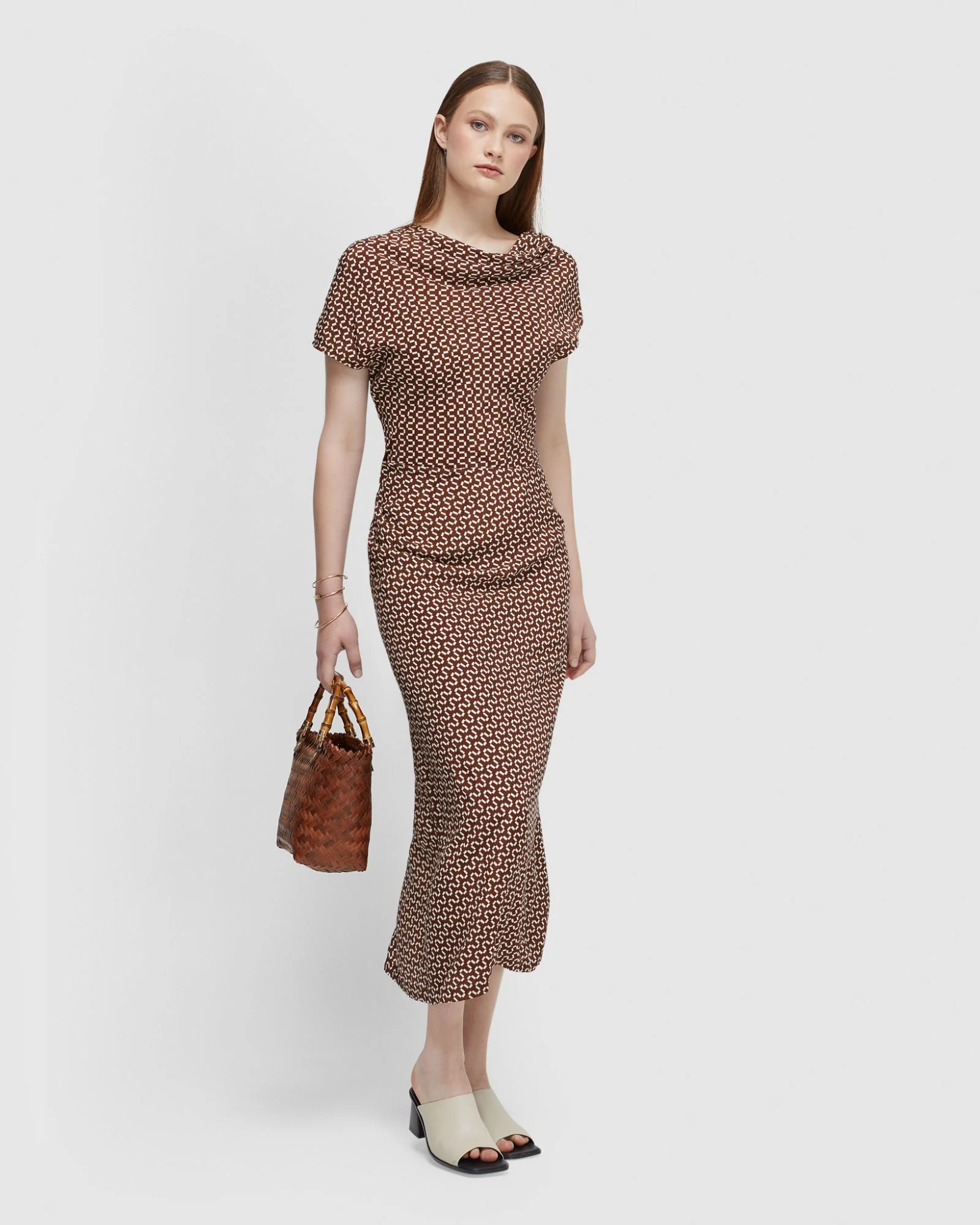 Victoria Zigzag Dress