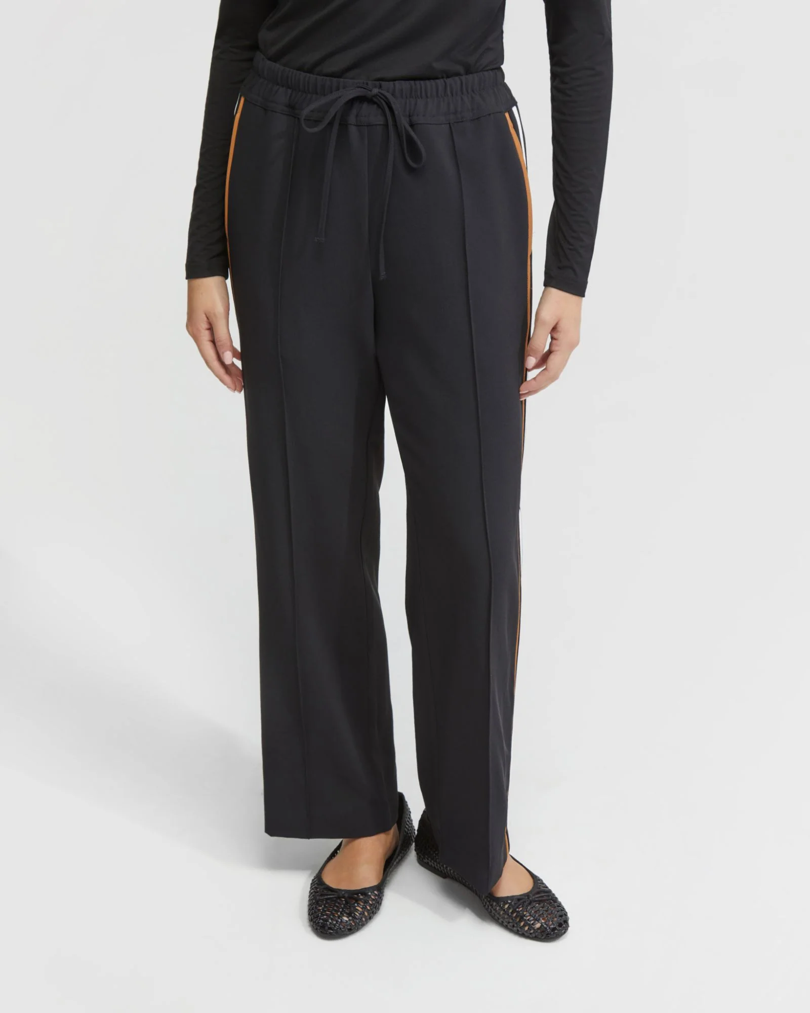 Violet Contrast Stripe Pants - Image 10
