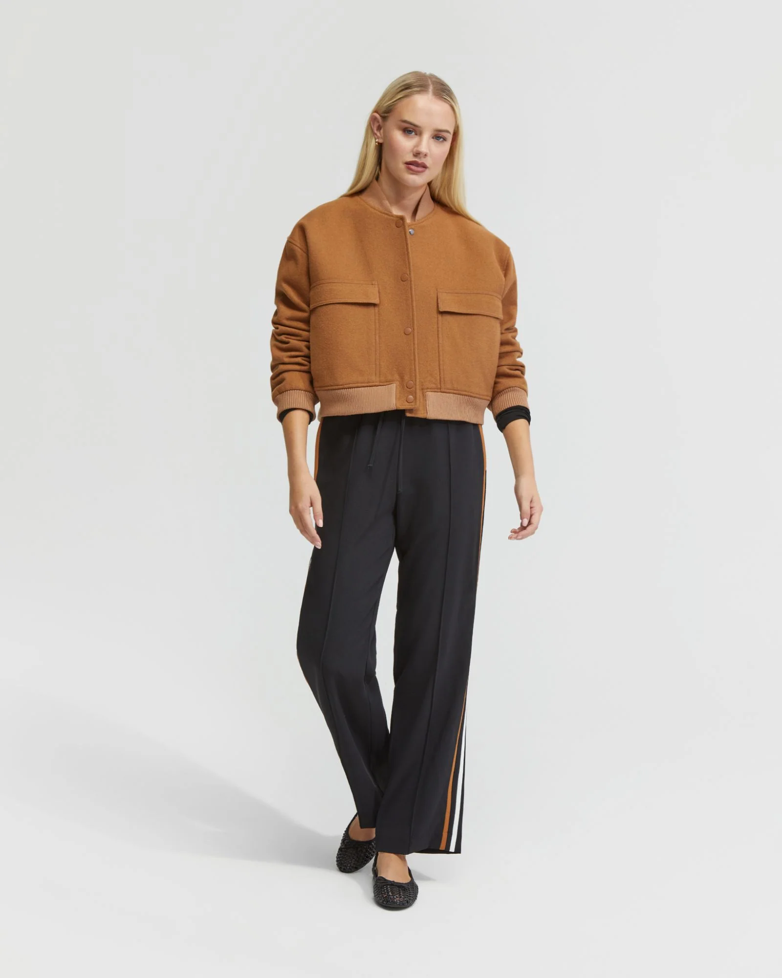 Violet Contrast Stripe Pants - Image 13