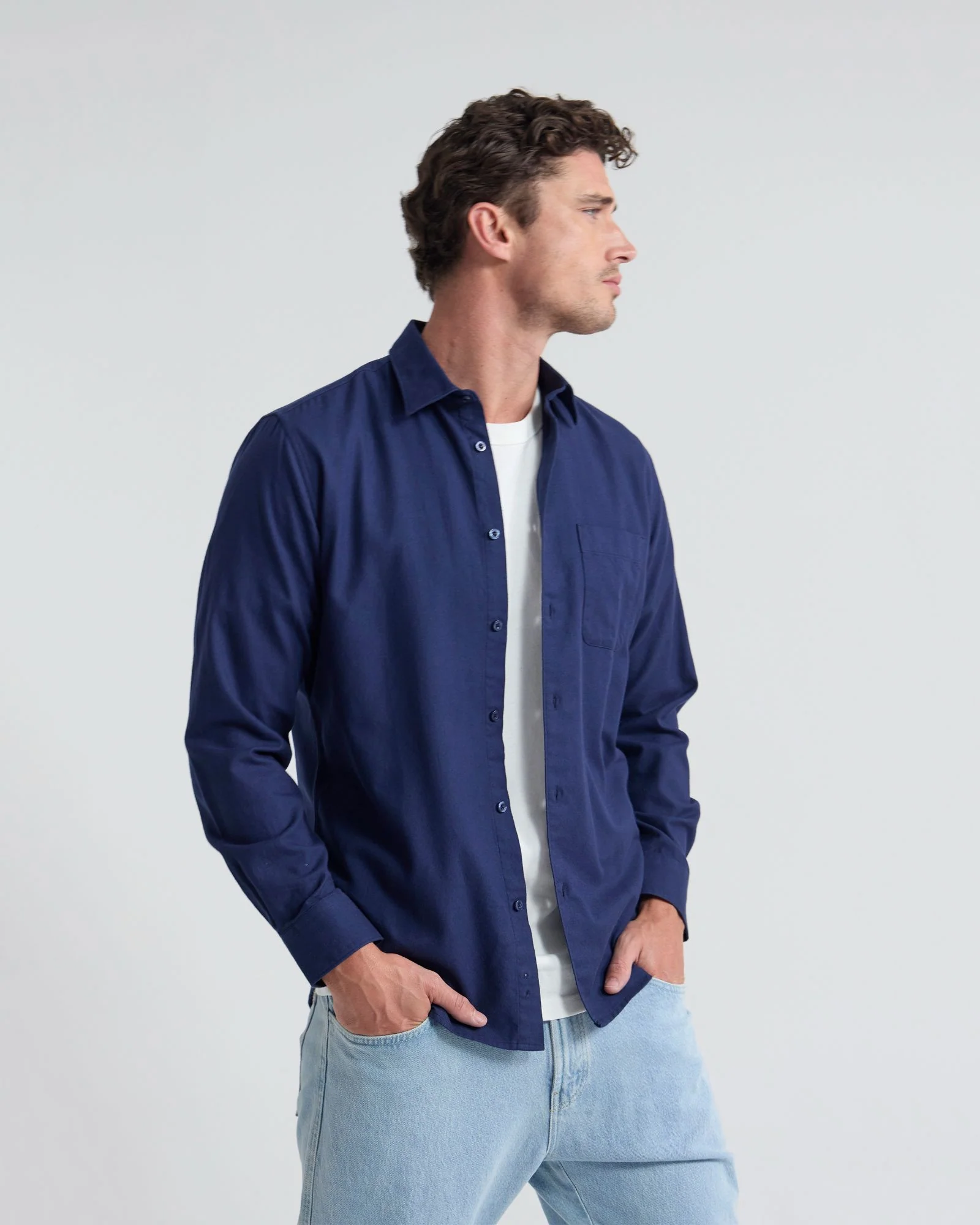Westbourne Classic Fit Twill Shirt - Image 3
