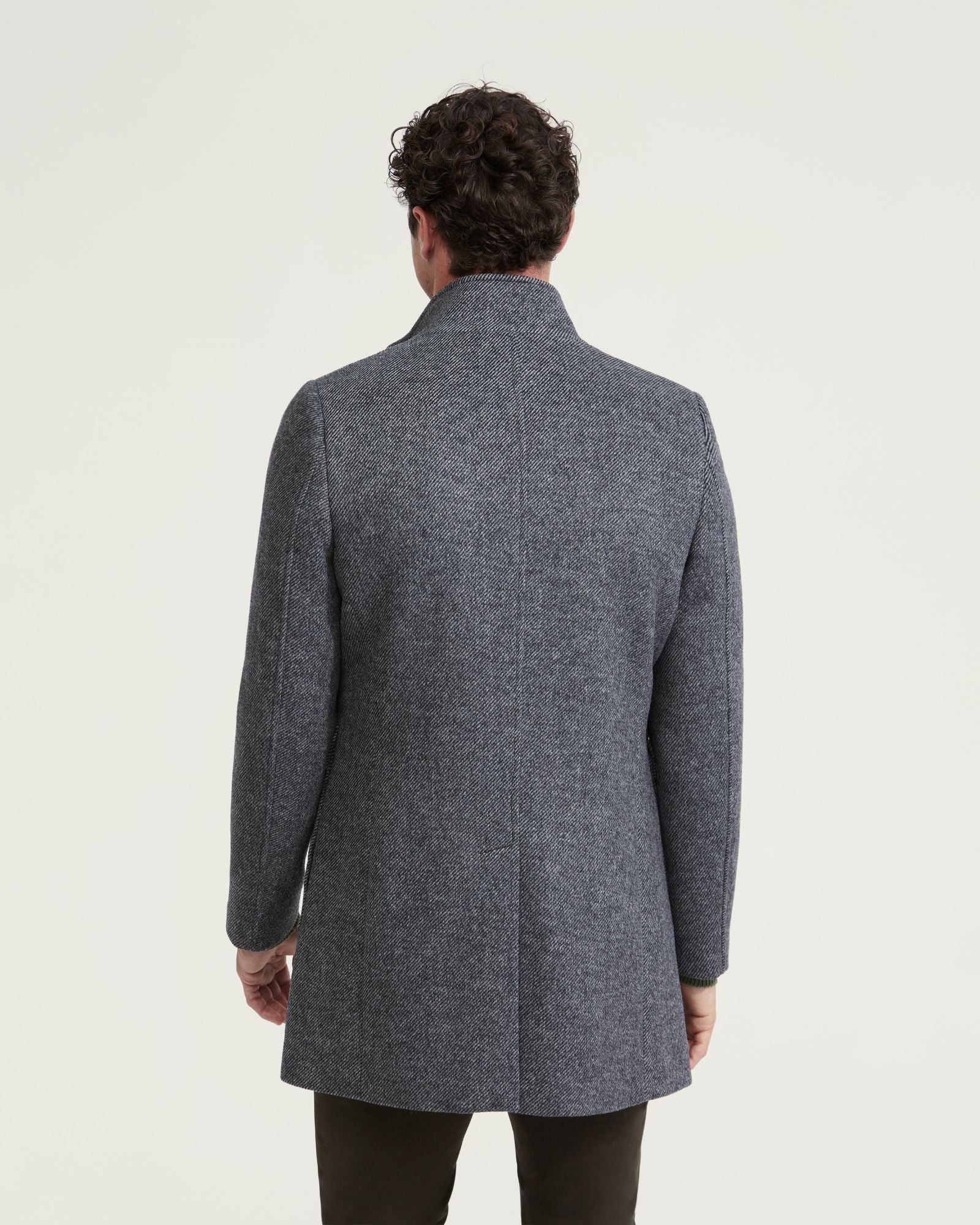 Wilson Wool Blend Twill Overcoat - Image 3