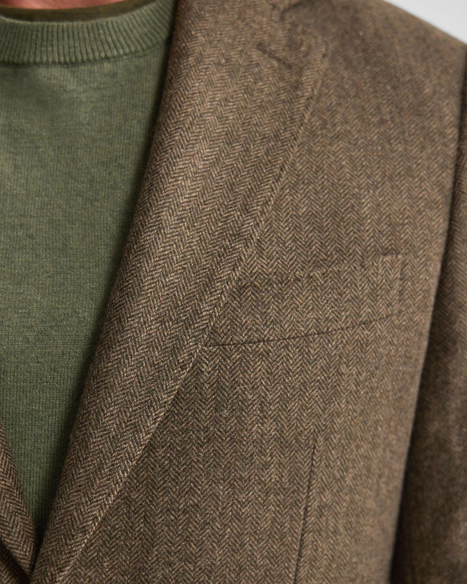Wordsworth Luxury Herringbone Blazer - Image 12