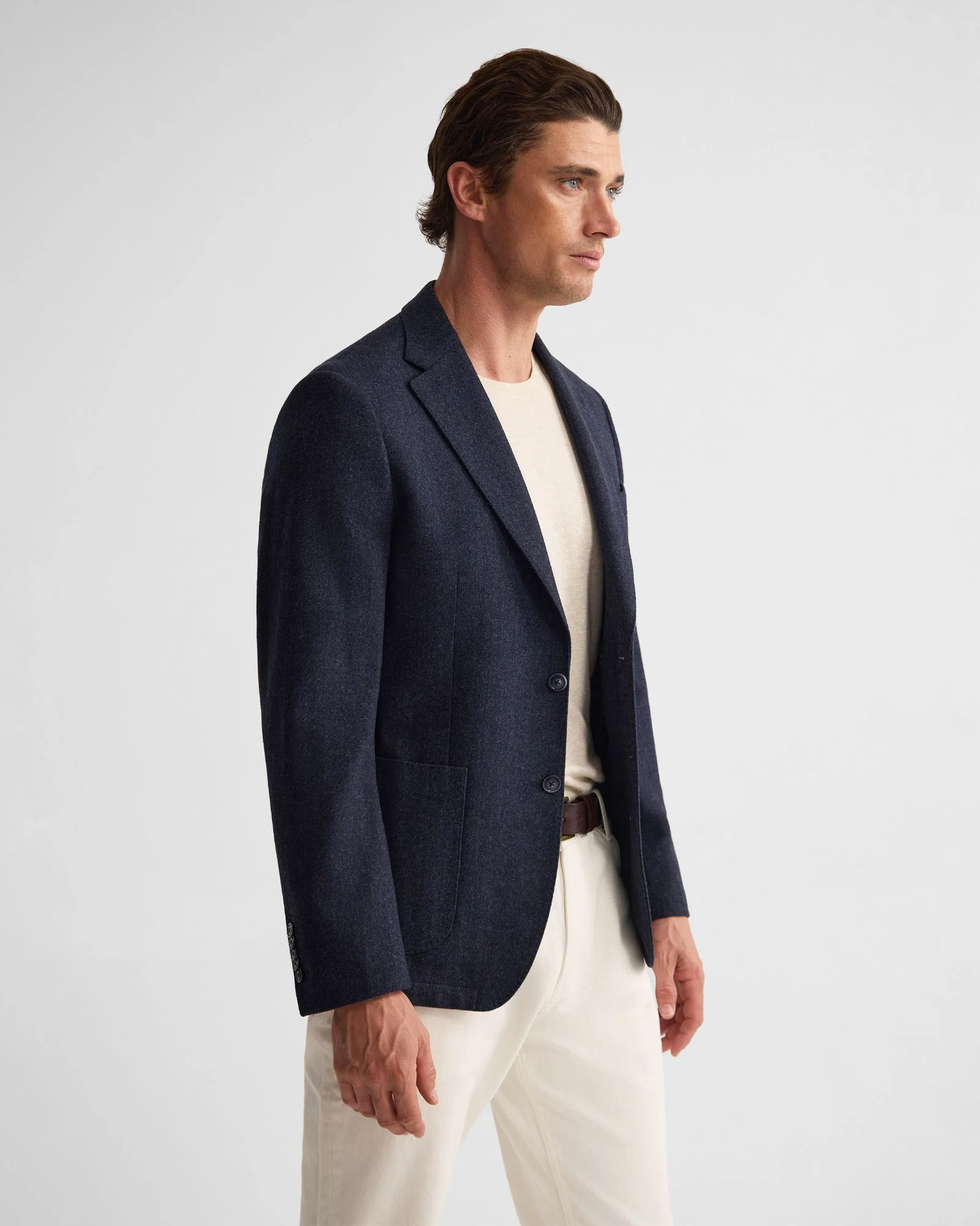Wordsworth Luxury Herringbone Blazer - Image 2