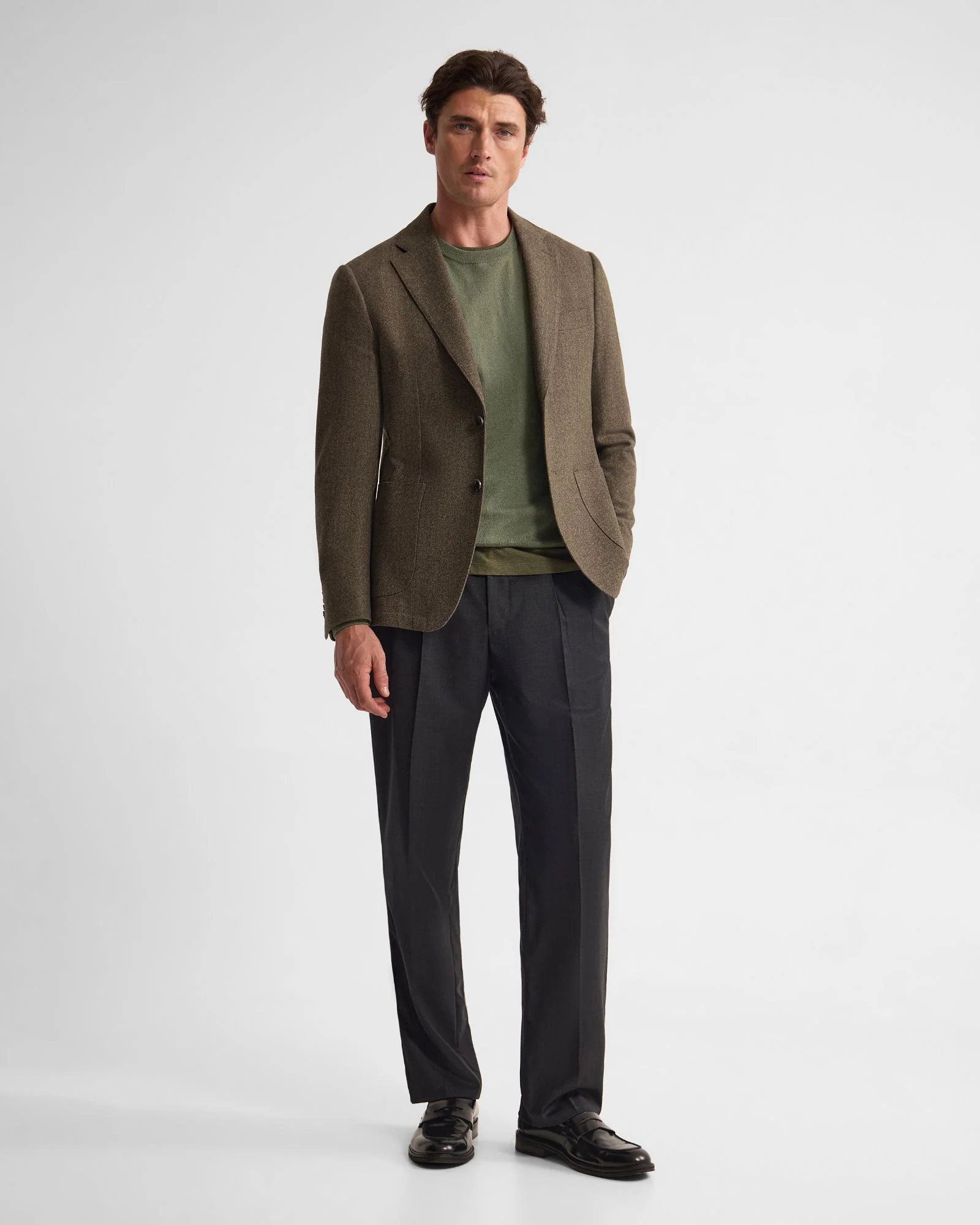 Wordsworth Luxury Herringbone Blazer - Image 7