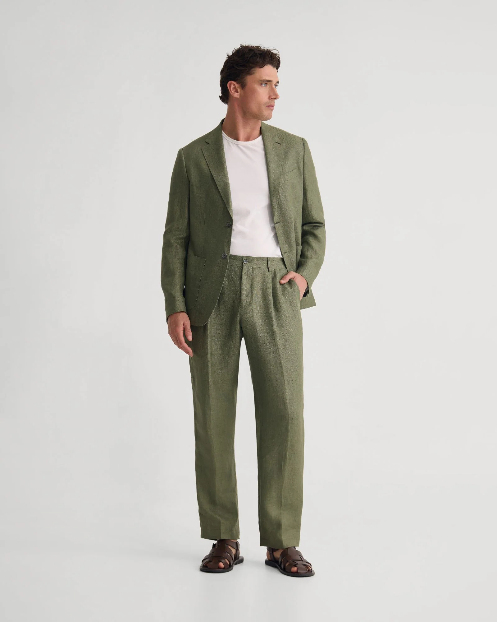 Wrdswrth Linen Patch Pocket Blazer - Image 15
