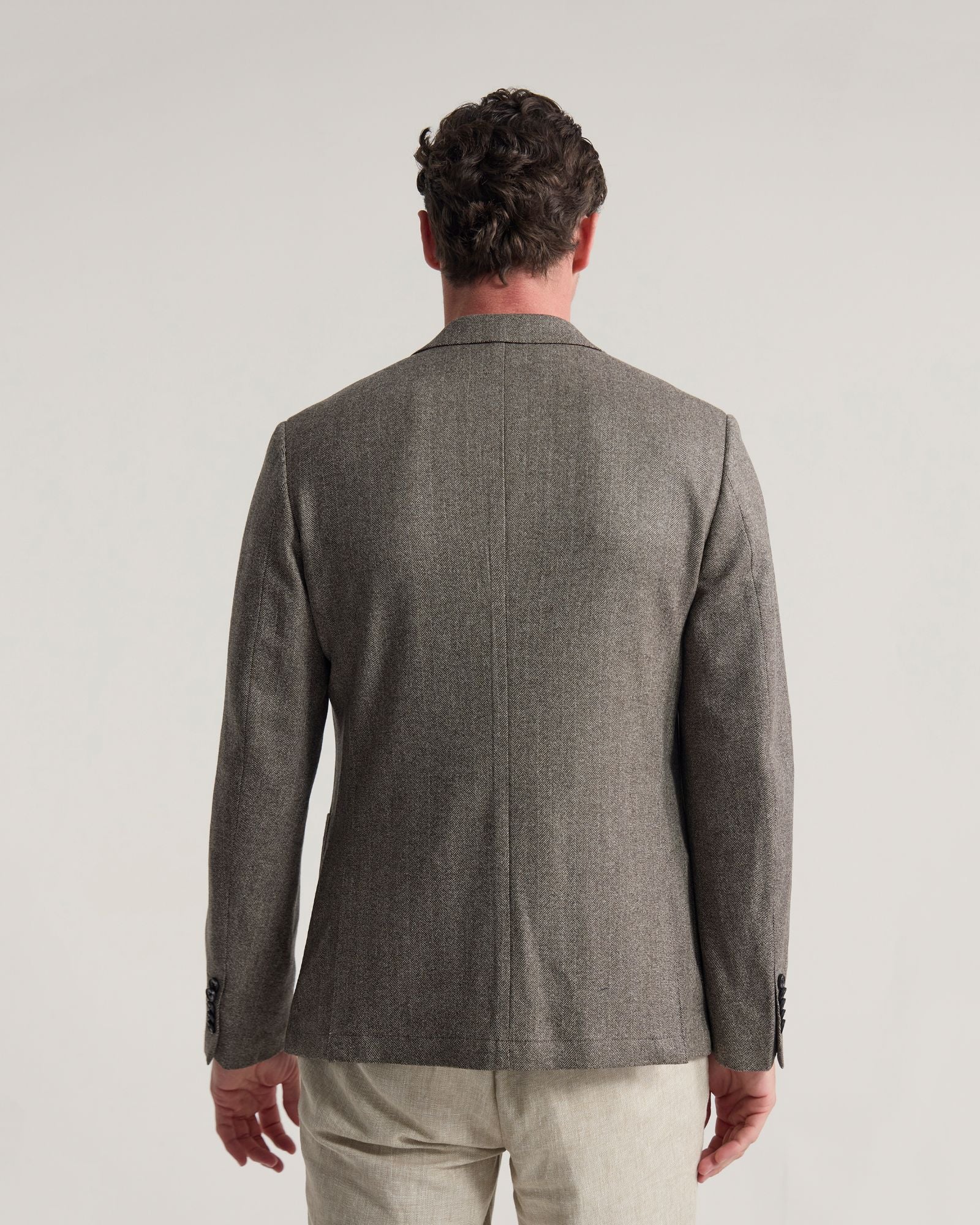 Wordsworth Wool Herringbone Blazer - Image 11