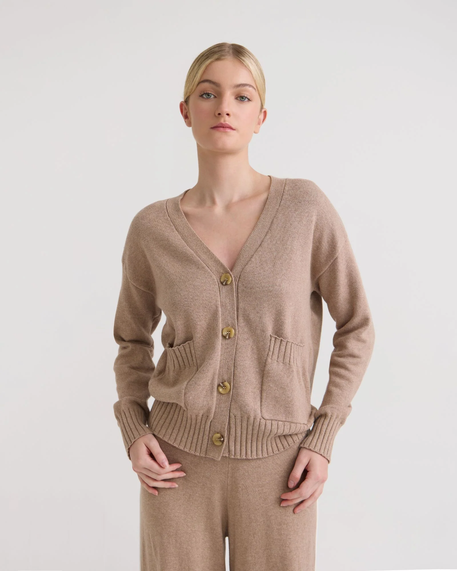 Zoe Cashmere Blend Cardigan - Image 11