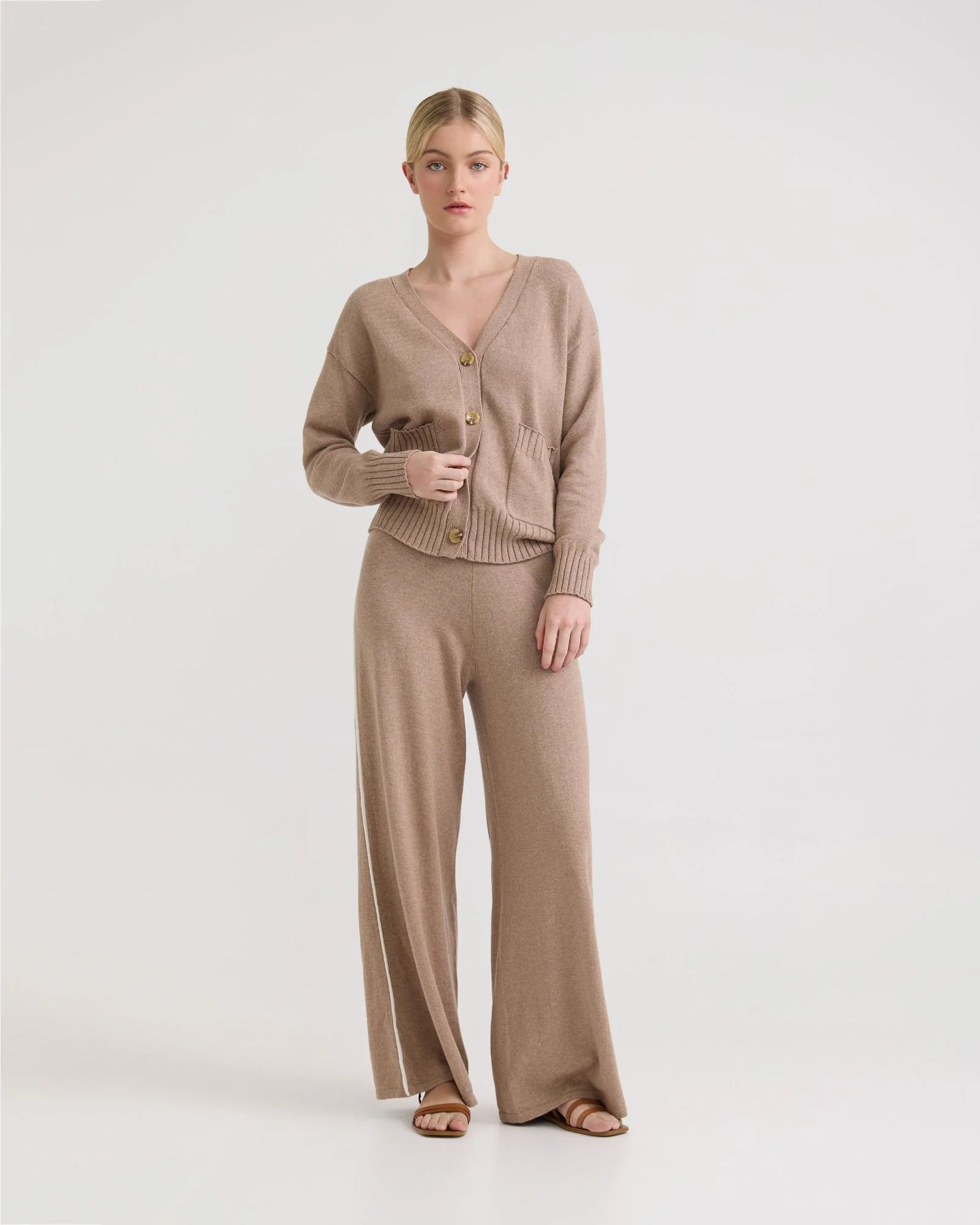 Zoe Cashmere Blend Cardigan - Image 7