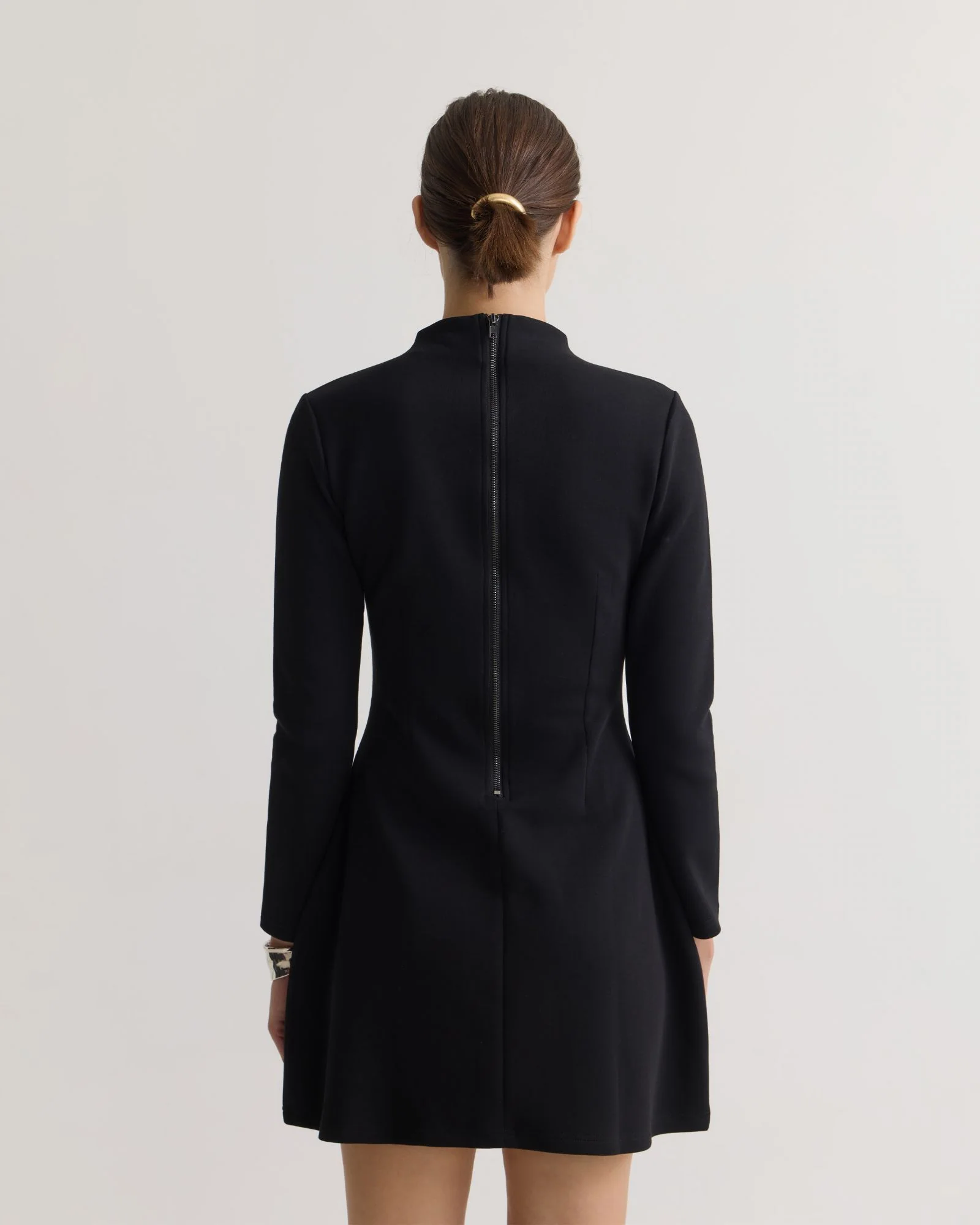 Zoe Scuba Mini Dress - Image 3