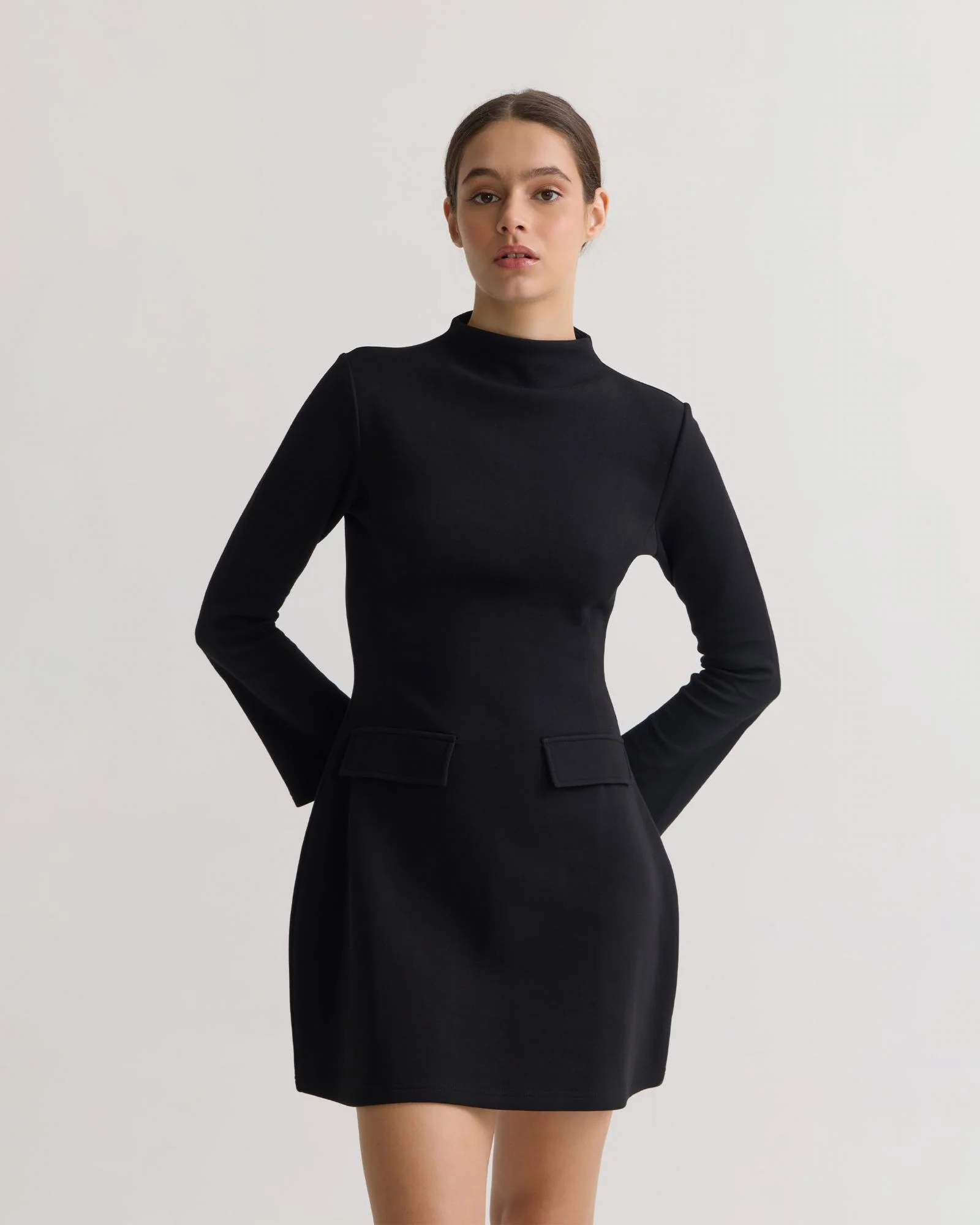 Zoe Scuba Mini Dress - Image 4