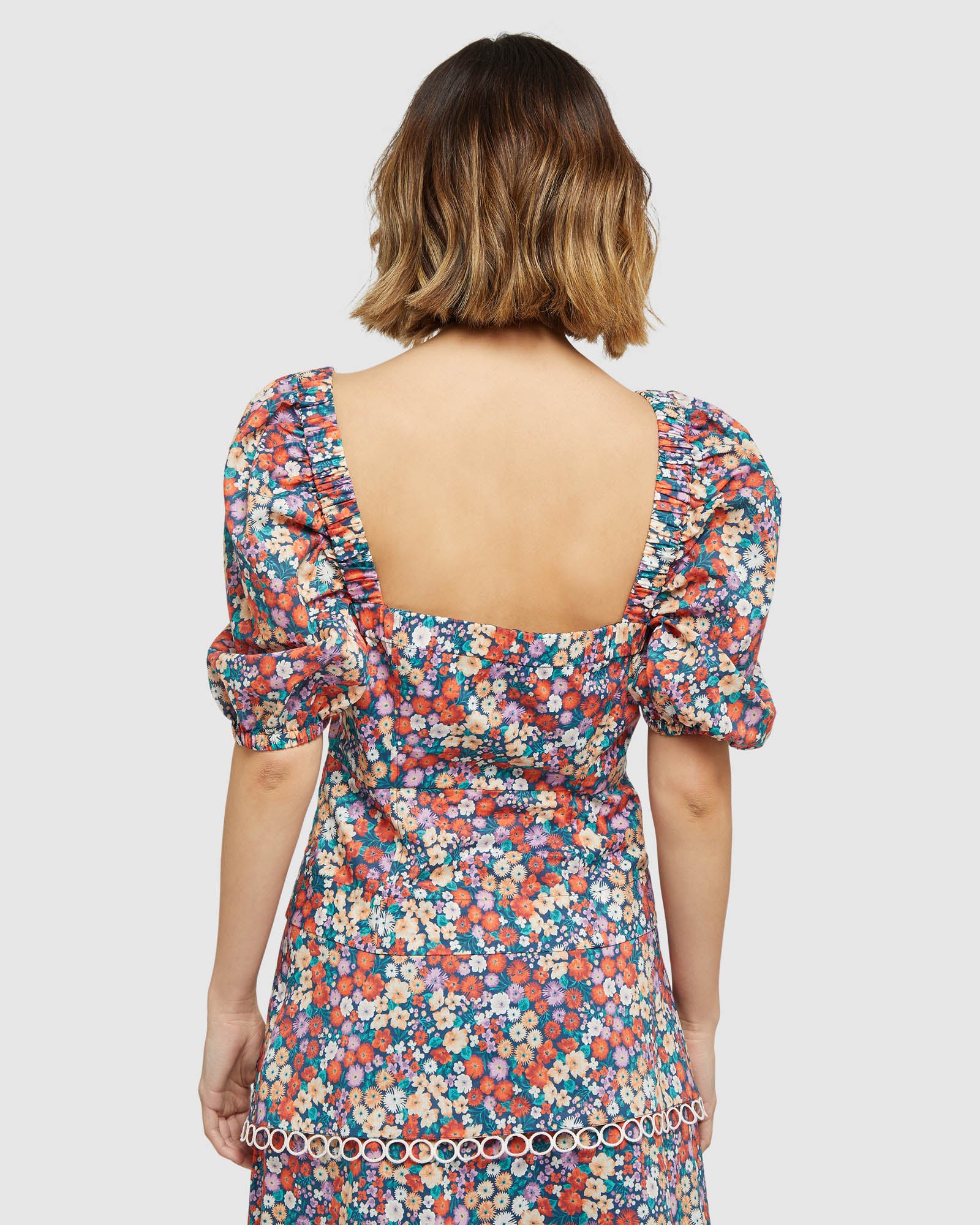 Zulu Ditsy Floral Top - Image 3