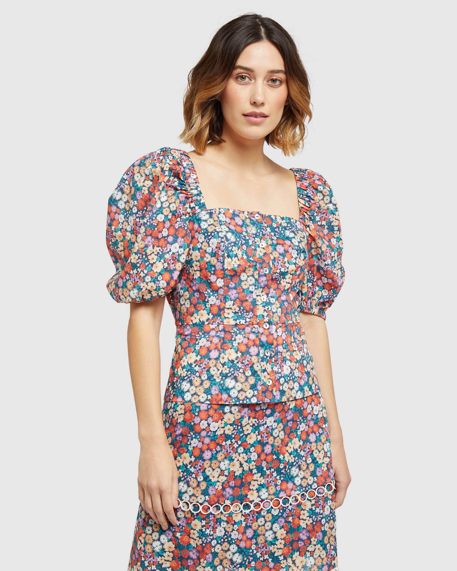 Zulu Ditsy Floral Top - Image 5